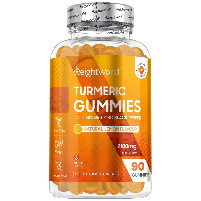Gurkemeje Gummies 2100mg