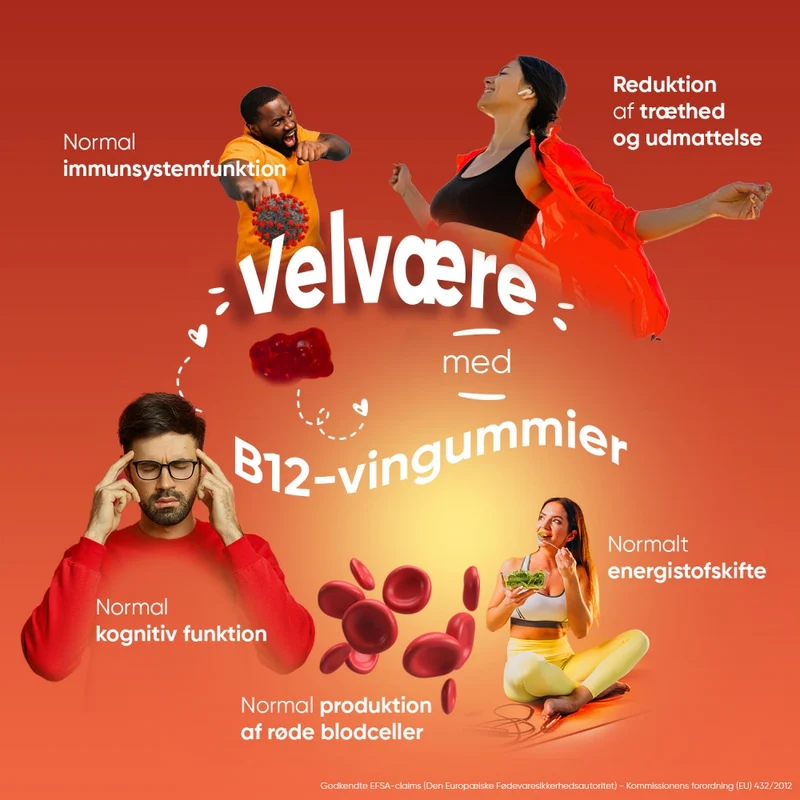 B12-Vitamin Vingummier