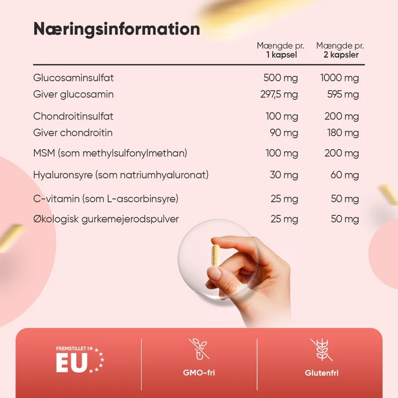 Glucosamin, Chondroitin & MSM