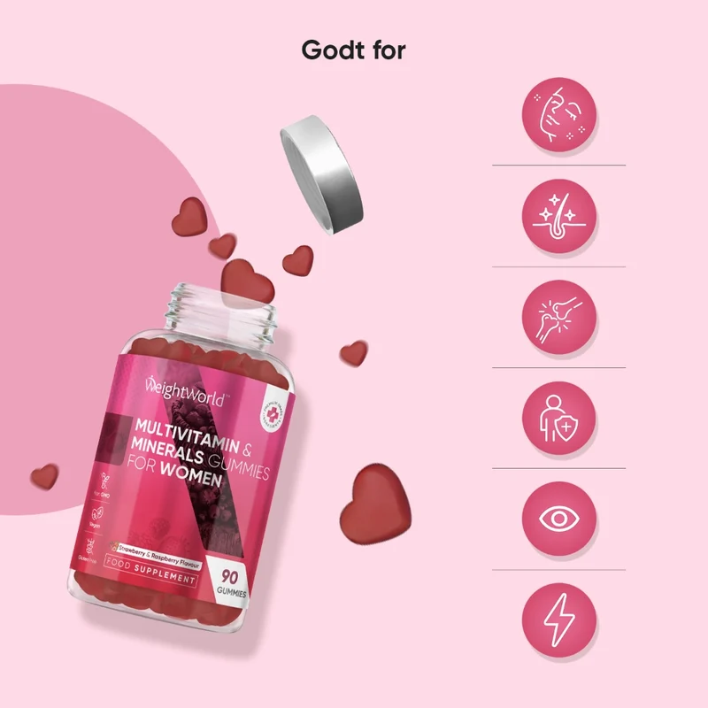 Multivitamin Vingummier til kvinder