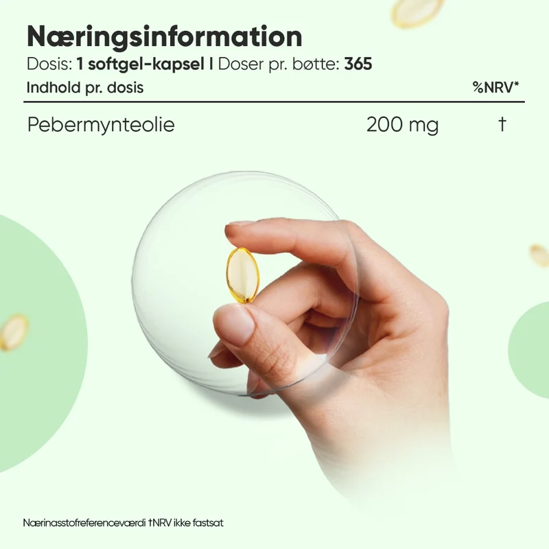 Pebermynteolie 200mg