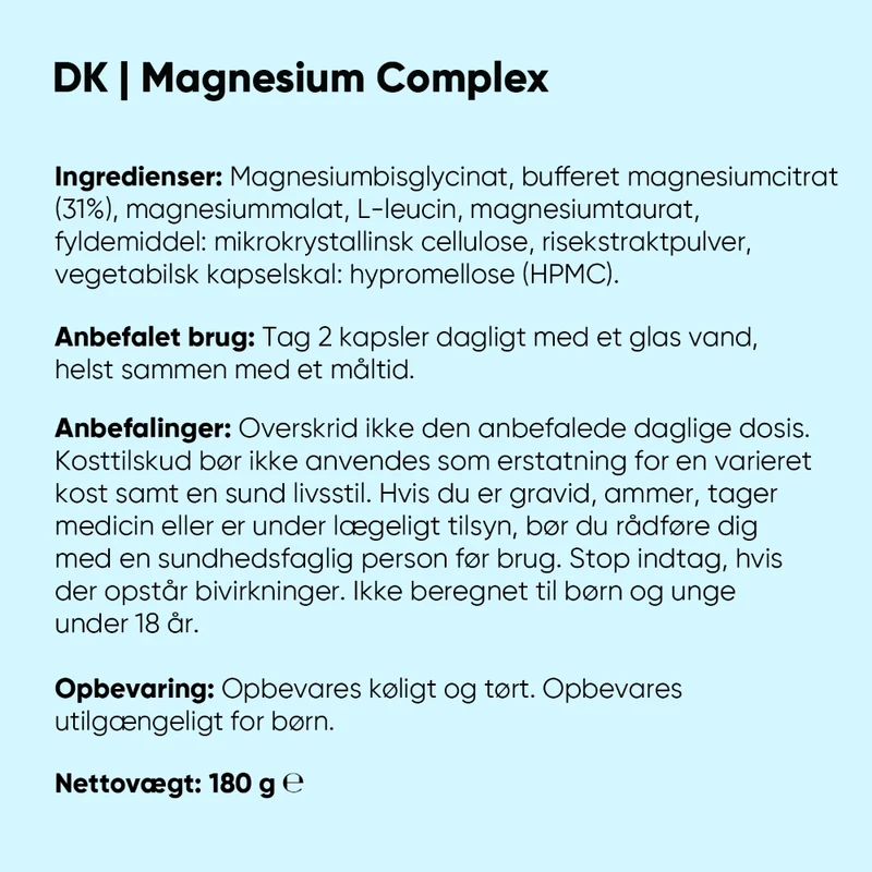 Magnesium Complex 490 mg