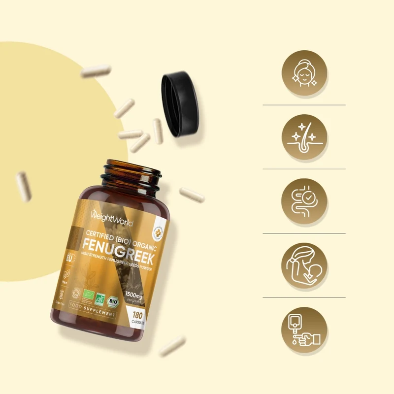 Økologisk Bukkehorn 1500 mg
