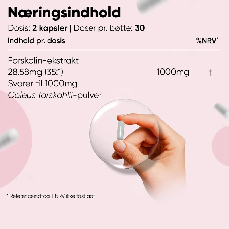 Forskolin 1000 mg
