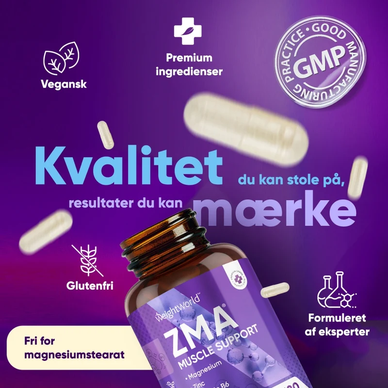 WeightWorld ZMA-kapsler