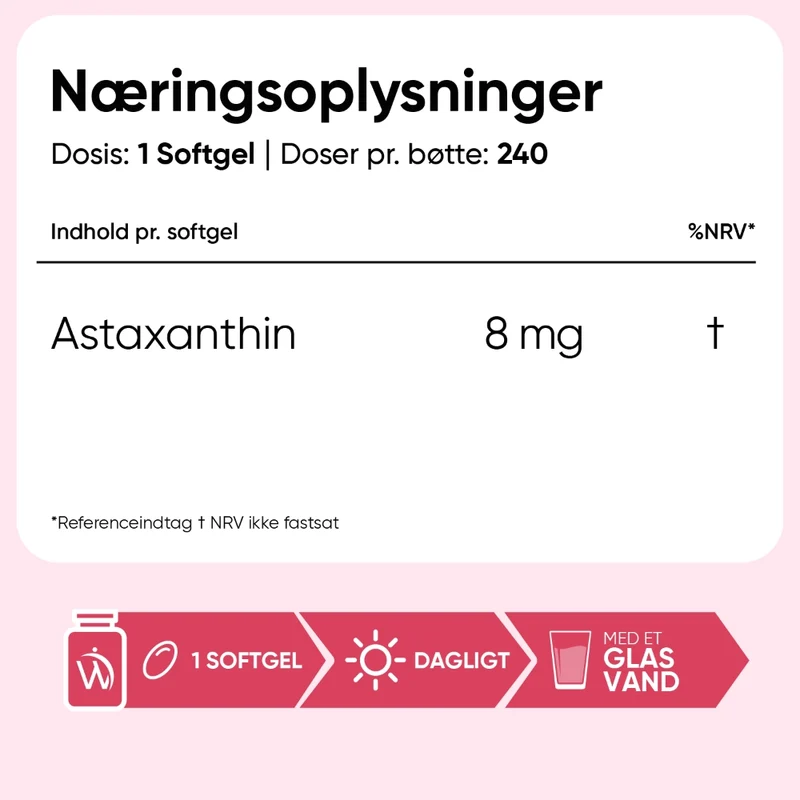 Astaxanthine 8mg