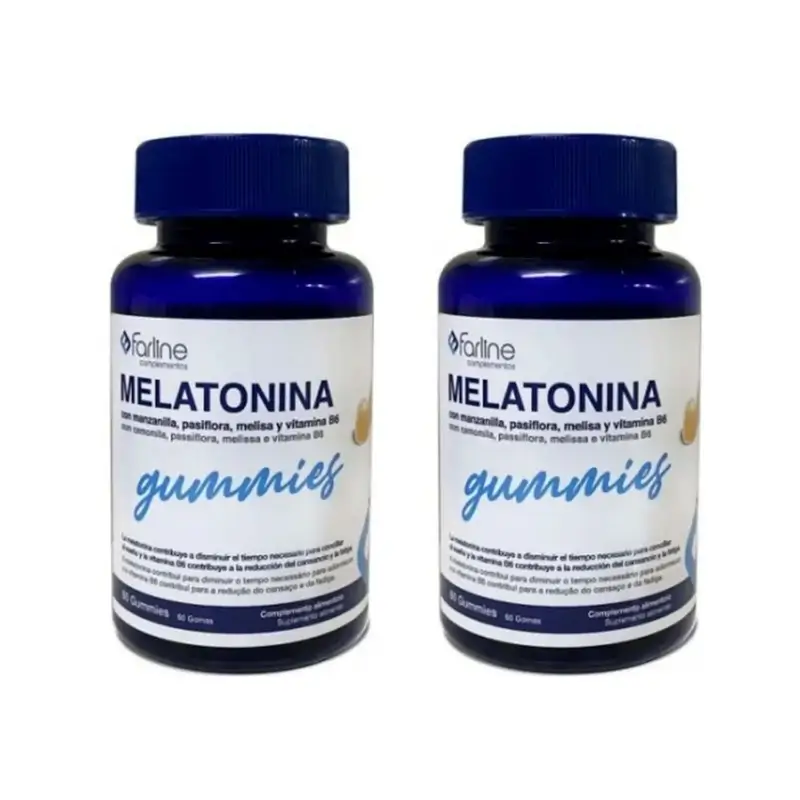 Farline Melatonin, 2X60 Gummies