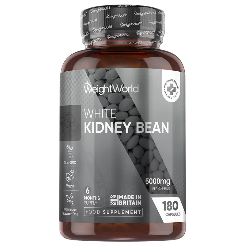 Hvid kidneybønneekstrakt 5000 mg