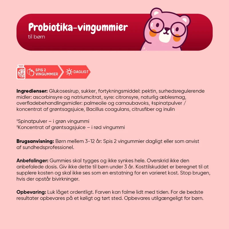 Probiotika Gummies til Børn