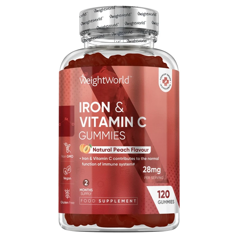 Jern & C-Vitamin Vingummier