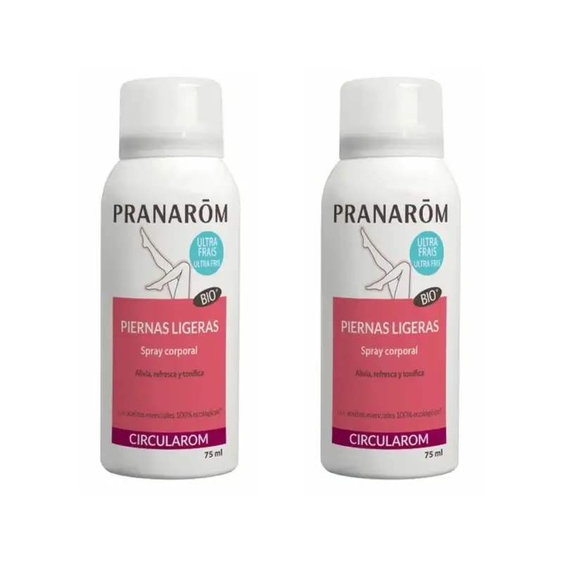 Pranarôm Circularom Light Legs Body Spray, 2X75Ml