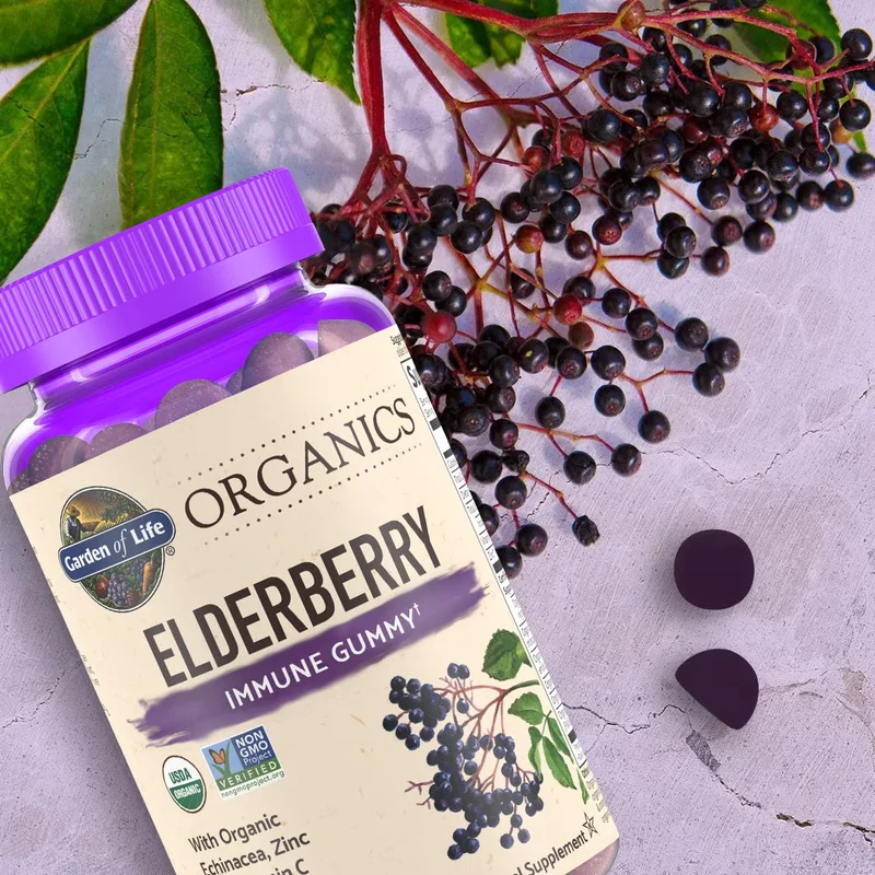 Garden of Life Organics Elderberry Immune Gummy