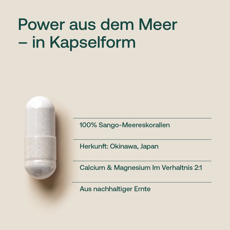 Sango-Korallen-Kapseln