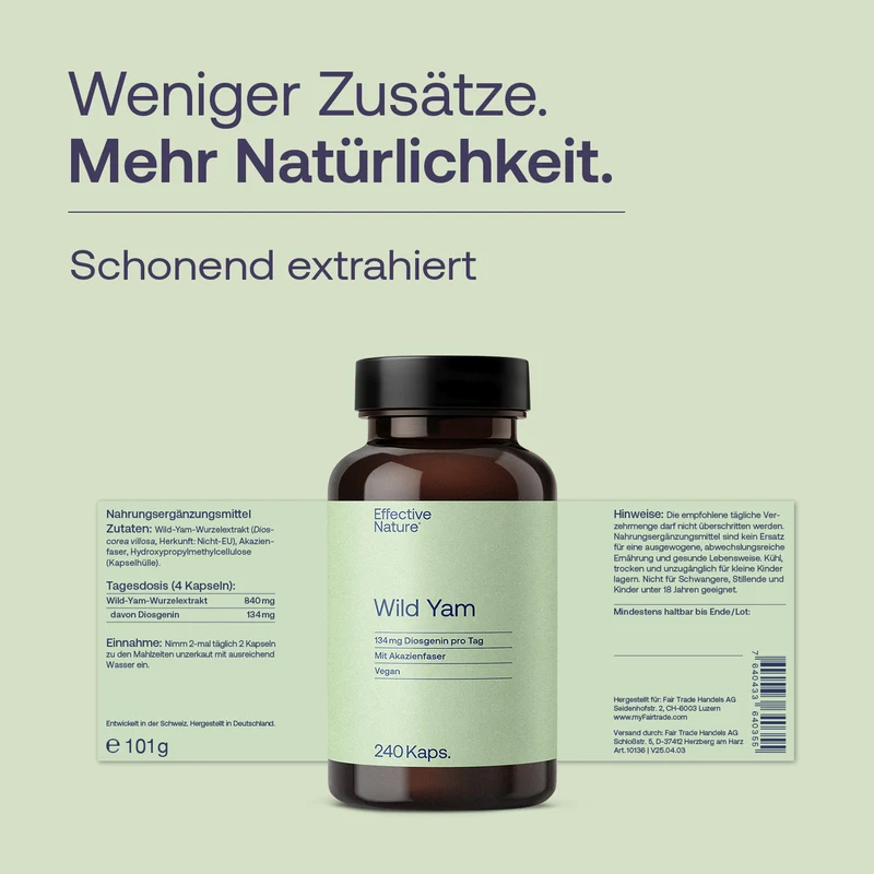 Wild Yam Extrakt