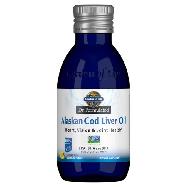 Garden of Life Dr. Formulated Alaskan Cod Liver Oil Liquid