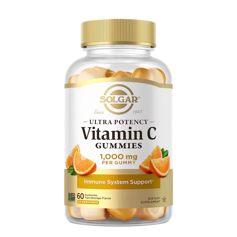Solgar Ultra Potency Vitamin C Tart Orange Gummies