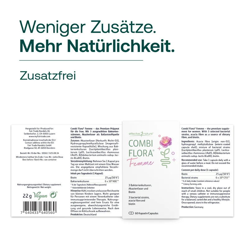 Combi Flora Femme Kapseln