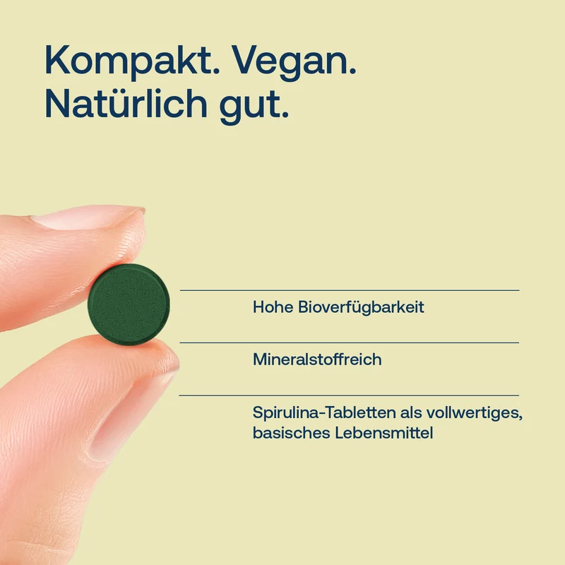 Bio Spirulina Tabletten