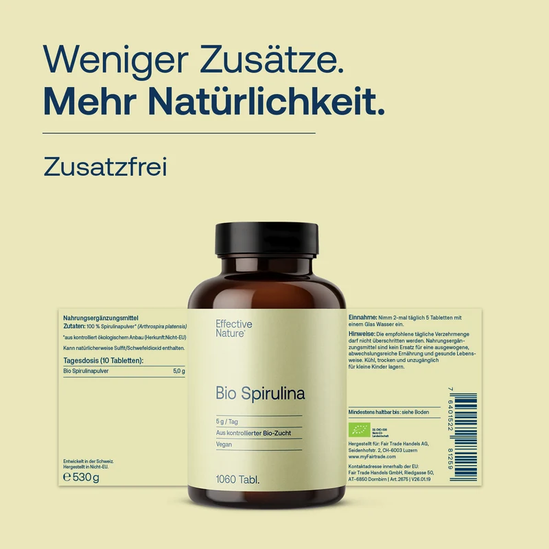 Bio Spirulina Tabletten