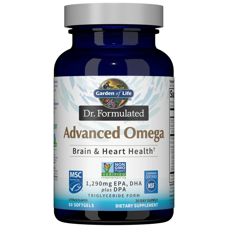 Garden of Life Dr. Formulated Advanced Omega Softgels
