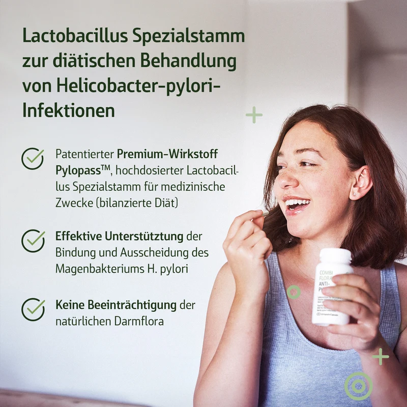 Combi Flora Antipylori mit Pylopass™