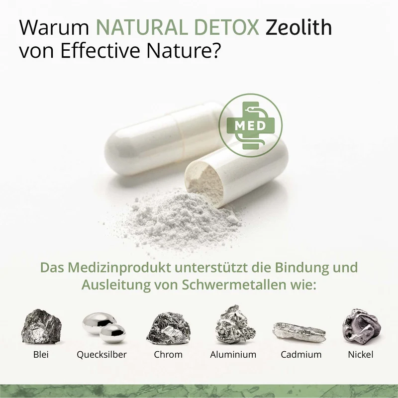 Zeolith Natural Detox Kapseln