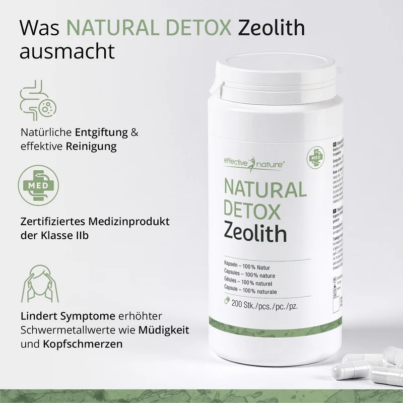 Zeolith Natural Detox Kapseln