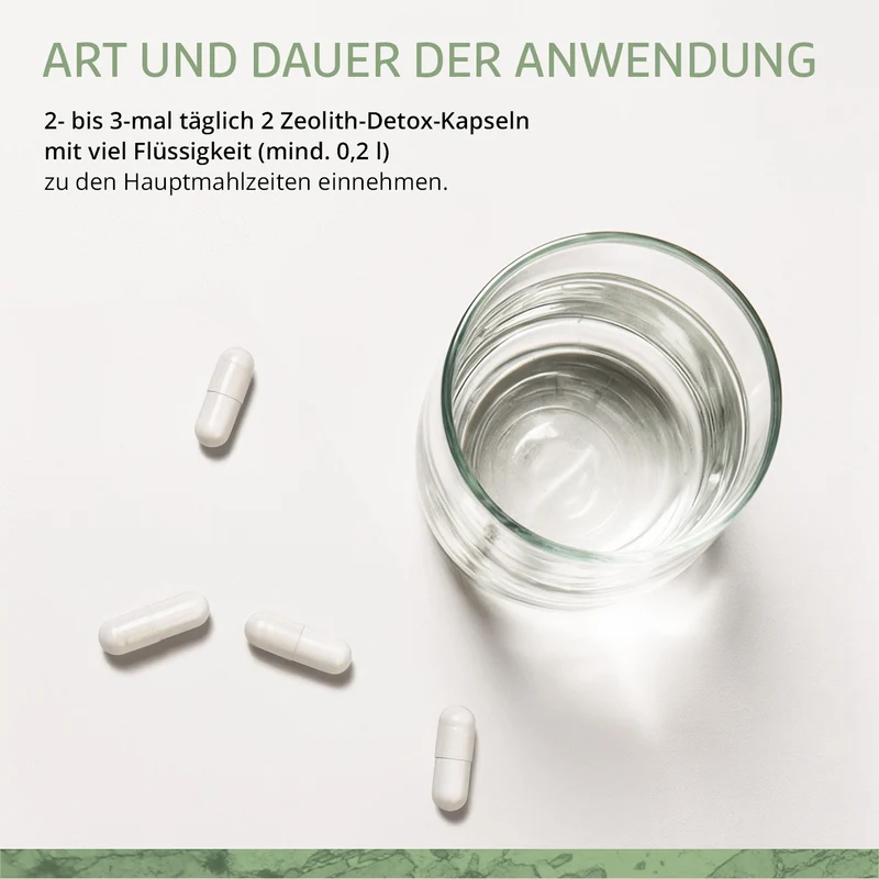 Zeolith Natural Detox Kapseln