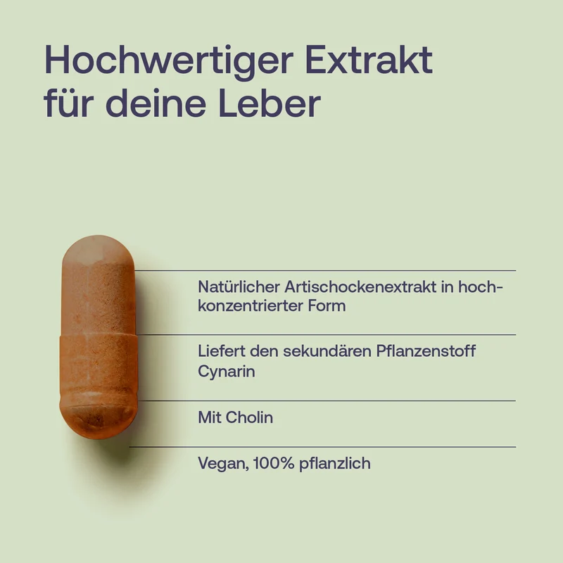 Artischockenextrakt mit Cholin
