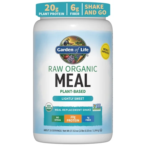 Garden of Life Raw Organic Meal Replacement Protein Powder