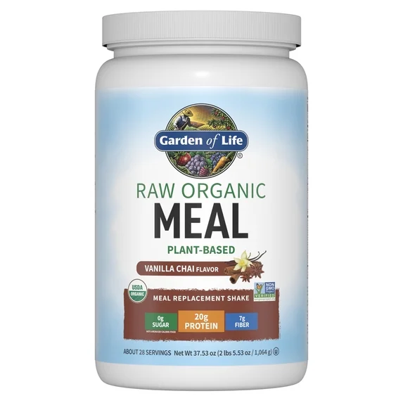 Garden of Life Raw Organic Meal Replacement Protein Powder