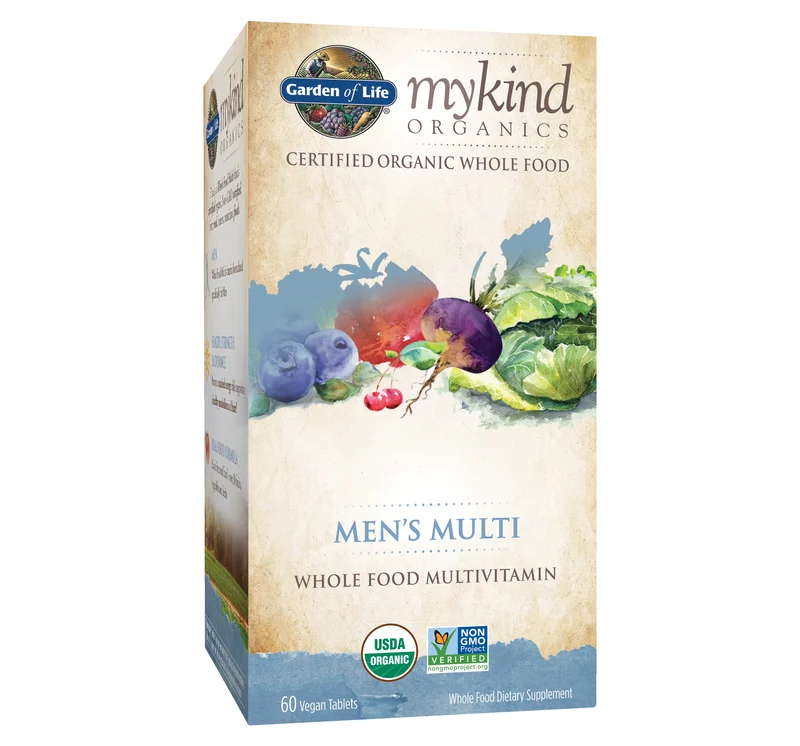Garden of Life Organics Multi, Whole Food Multivitamin, 120 Tablets