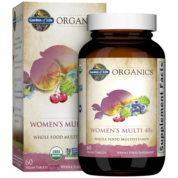 Garden of Life Organics Multi, Whole Food Multivitamin, 120 Tablets