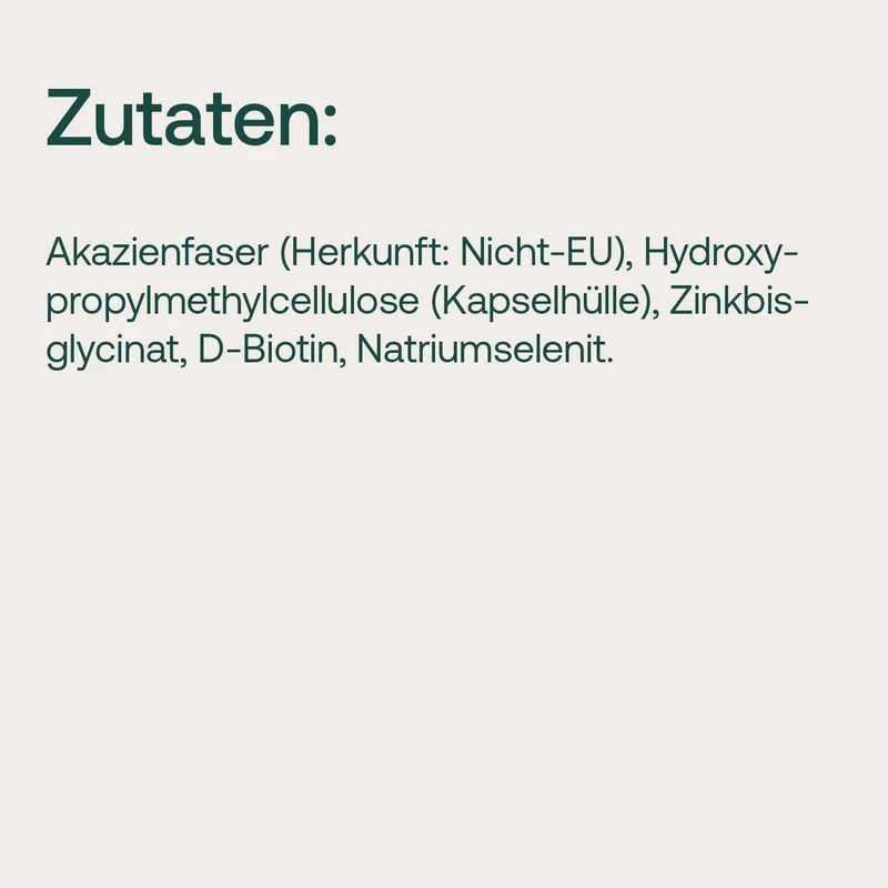 Biotin Komplex Kapseln