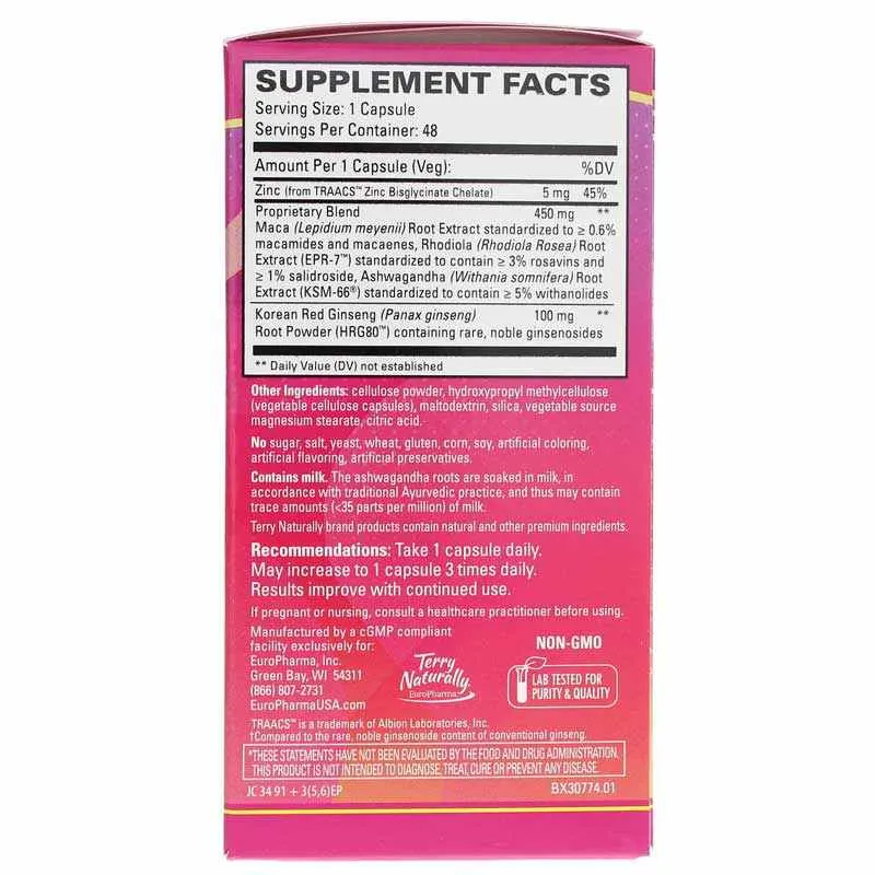 Terry Naturally Red Ginseng Female Capsules