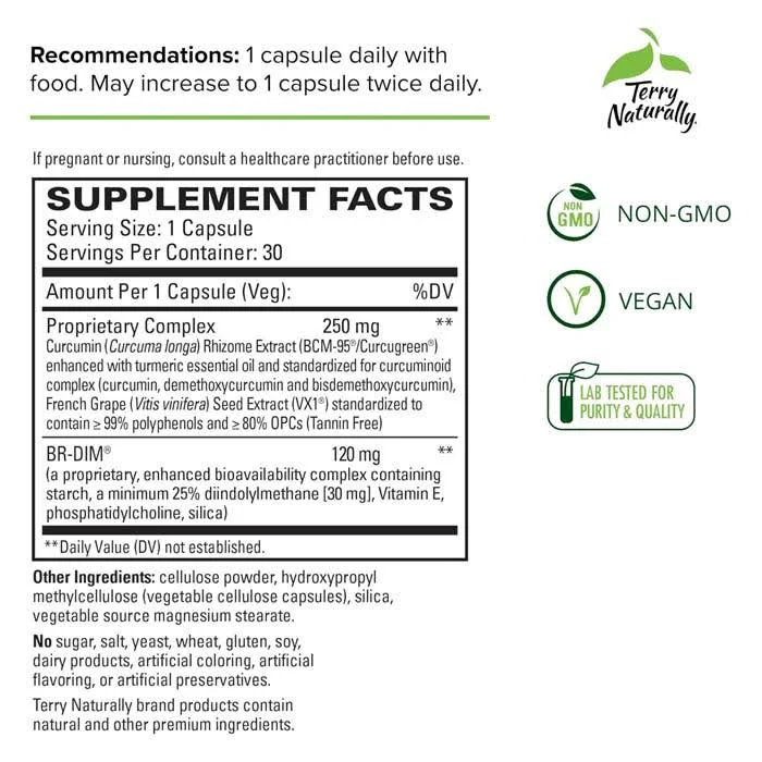 Terry Naturally DIM Complex Capsules