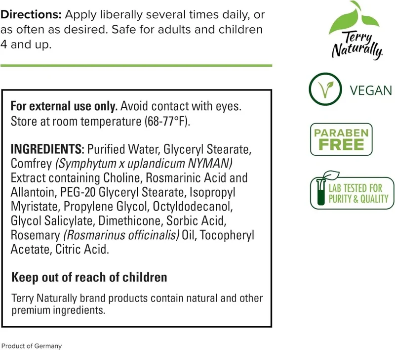 Terry Naturally Traumaplant Comfrey Cream