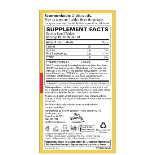 Terry Naturally Extra Strength Pain Relief