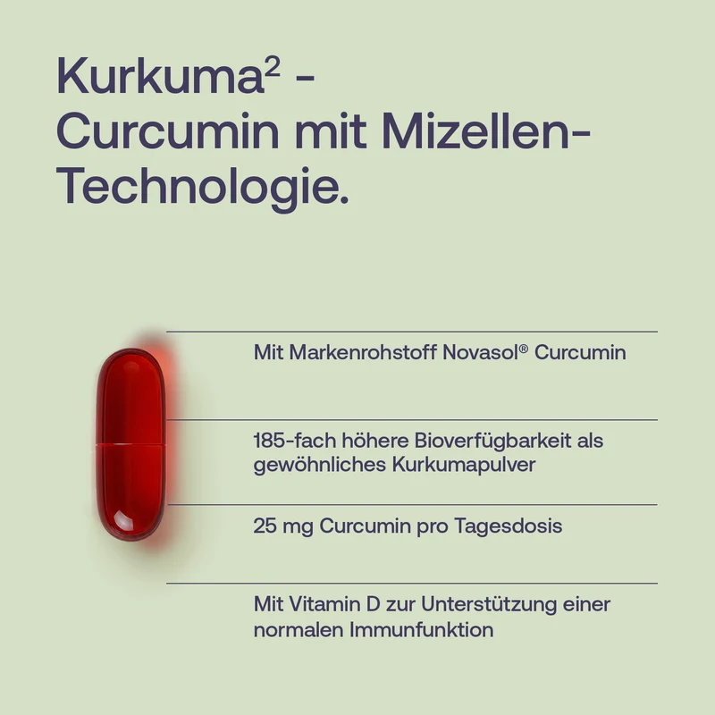 Kurkuma Kapseln hochdosiert