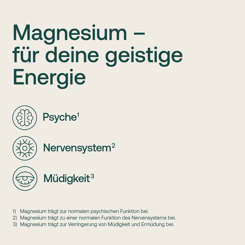 Magnesium-L-Threonat mit Magtein®