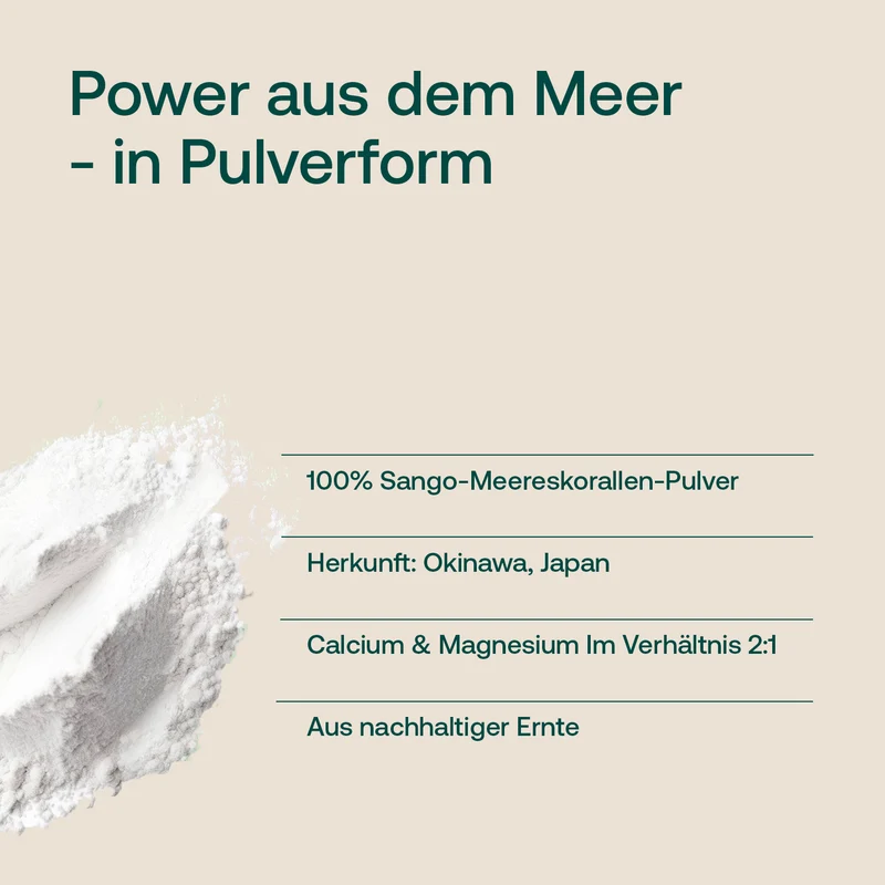 Sango Koralle Pulver - 500g