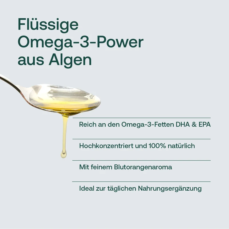 Omega-3-Algenöl Tropfen