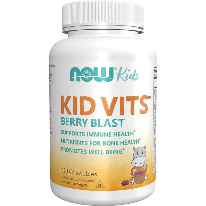 NOW Kid Vits (Berry Lemonade) Chewables