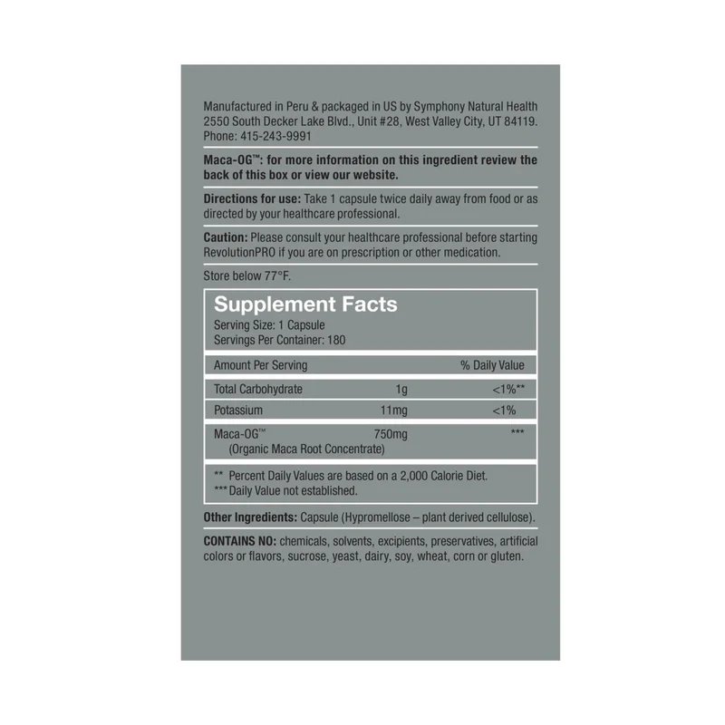 RevolutionPRO Maca