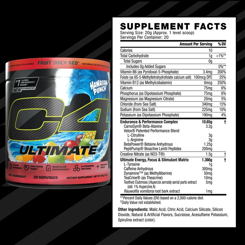 Cellucor C4 Ultimate Pre-workout Powder