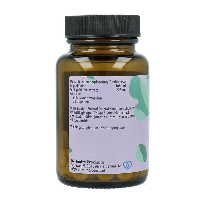 Cruydhof Ginkgo biloba 60 tabletten