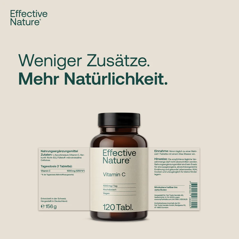 Vitamin C hochdosiert