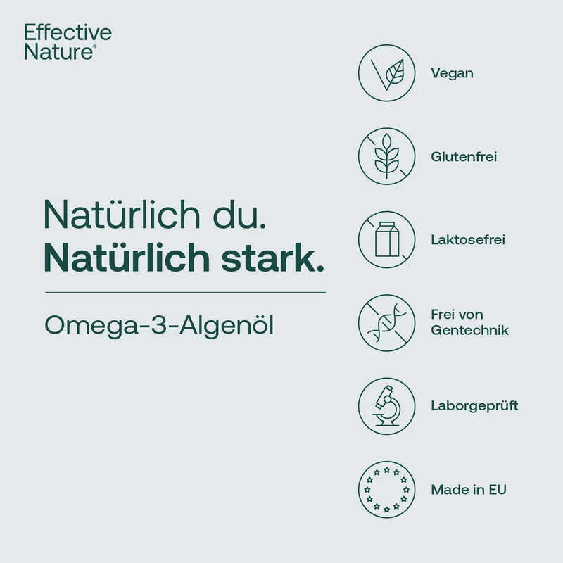 Omega-3-Algenöl Kapseln