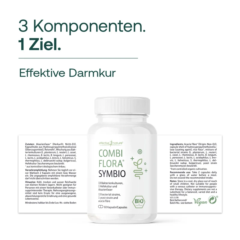 Simple Clean Darmkur Kapseln - 12 Wochen