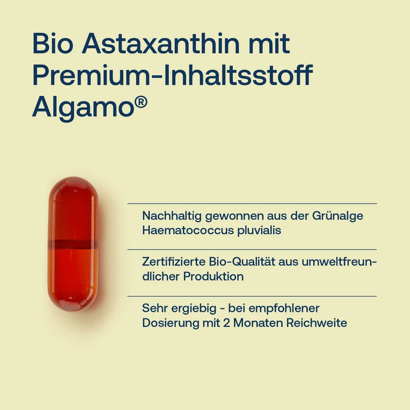 Bio Astaxanthin Kapseln